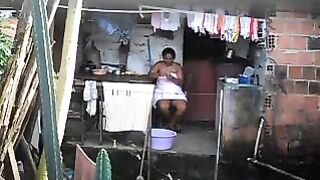 A black woman did not know about the hidden phone camera