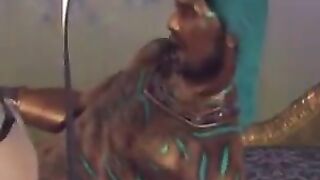 Brunette is having great fun on a big dick