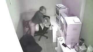 The employee was photographed having sex at work by a hidden camera