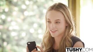 Man fucked in his ass by two students in an intense FFM scene