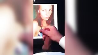 The photographer managed to get a handjob shot of the redhead in the bathtub