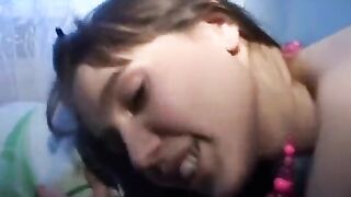 Two passionate students have sex in the hostel room