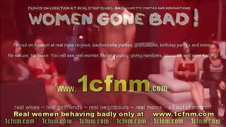 A stripper cheats on her groom with a naughty bride at her bachelorette party