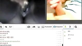 A husband and wife satisfy their sexual needs with the help of a webcam