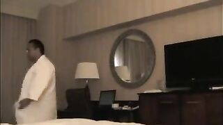 A young girl was fucked in the hotel room by a stranger