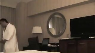 A young girl was fucked in the hotel room by a stranger