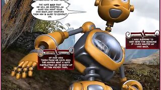 A comic book about a man who fucks robots comes to life