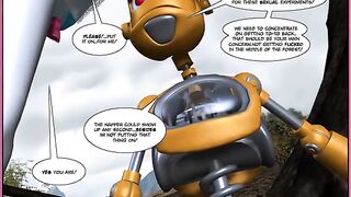 A comic book about a man who fucks robots comes to life
