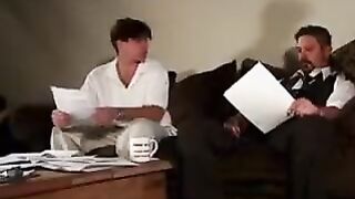 A real incest - his brother made a deposit to the vagina of his sister