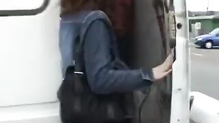 Girl fucked by two guys in an interracial threesome