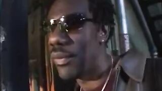 Thick black guy’s huge dick in a sweet ass