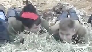 Brought the girl to the barn and fucked her in the hay