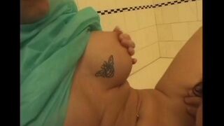 The doctor examined the girl and began to lick her pussy