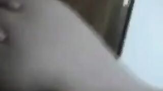Negro man fucked his ex-girlfriend in the ass and made a video