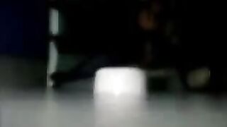 The camera in the toilet caught some intense action