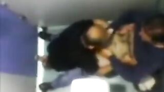 The camera in the toilet caught some intense action