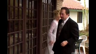 Bride cheats on her husband with a pervert in this hot video