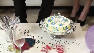 The husband fucked his wife in the bathroom shower