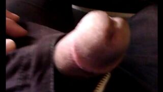 I became bored and took out my dick on the bus and started jerking off