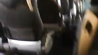 I became bored and took out my dick on the bus and started jerking off