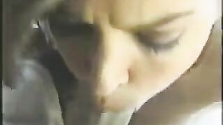 A hot girl named Ellie has sex with her friend on the island