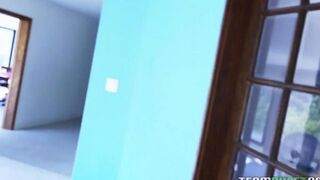 Alexia Gold, a cute girl from Los Angeles, fucked with a mulatto