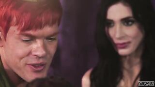 Peter Pan fucked two hot mermaids in the hottest FFM threesome