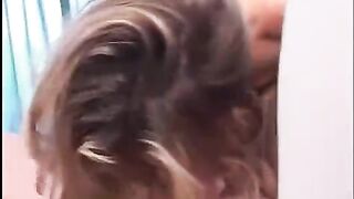 A young guy is having fun with two girlfriends at once