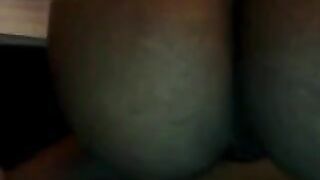 The girl showed her big ass to all the interlocutors in the chat