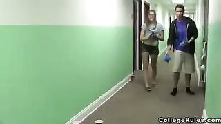 The young are not afraid to fuck without barriers in the room