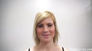 A 25-year-old woman from the Czech Republic came to a porn casting