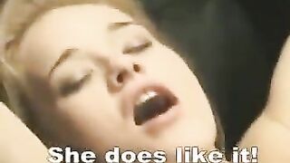 Beata has sex with her girlfriend using a strapon, showcasing passionate lesbian intimacy