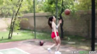 A gift for the basketball player from an adorable brunette in HD