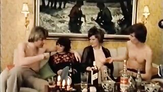 A lesson in anal sex for a group of depraved women who love to swing