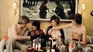 A lesson in anal sex for a group of depraved women who love to swing