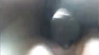 Black woman’s pussy juices spray everywhere after intense orgasm