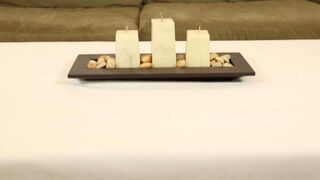 The masseuse under the table fingered her client Chloe Amur
