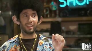 The man has sex with a bunch of girls in one day