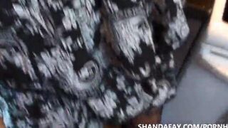 The man did not turn off the camera and put on black tights