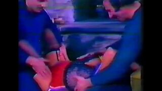 A retro porn video with the hottest Italian threesome ever