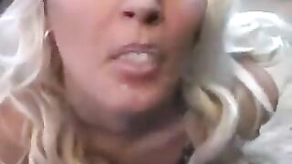 A whims decided to taste the semen from a spoon