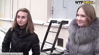 Blonde beauty agreed to sex for two pickups in POV style