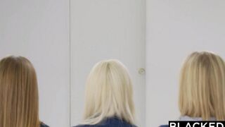 Three students serve BBCs to black members in an intense interracial scene