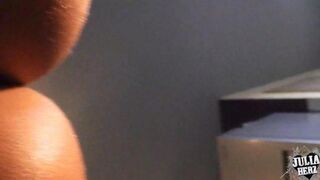 Big tits solo action with stunning brunette Tret KISKO