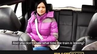 A guy fell asleep and the taxi driver fucked him