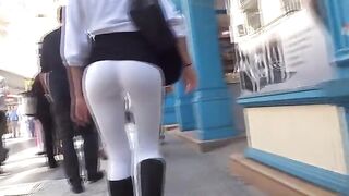 The camera follows the juicy Argentine ass, a tempting sight