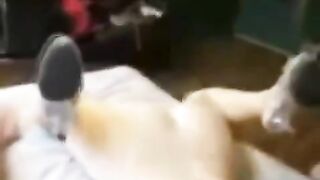 Girl got a little naughty and her boyfriend put her in the back