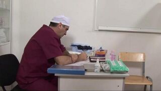 The doctor used a pussy expander on his patient