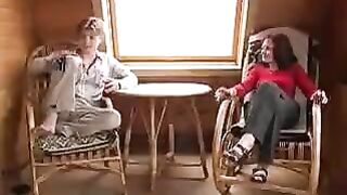 A brother fucks his older sister in the countryside, exploring new sensations