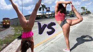 The best ass battle ever: Abella Danger vs Kelsi Monroe